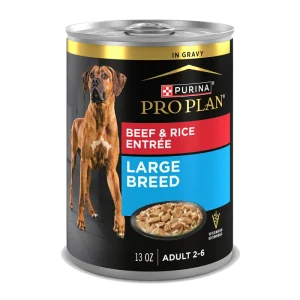 Pro Plan Adult Large Breed Beef & Rice Entrée In Gravy Wet Dog Food