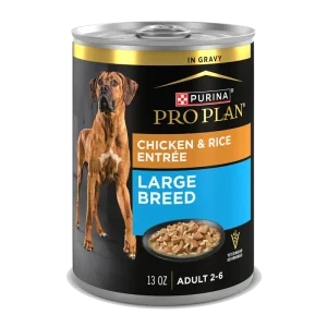Pro Plan Adult Large Breed Chicken & Rice Entrée In Gravy Wet Dog Food
