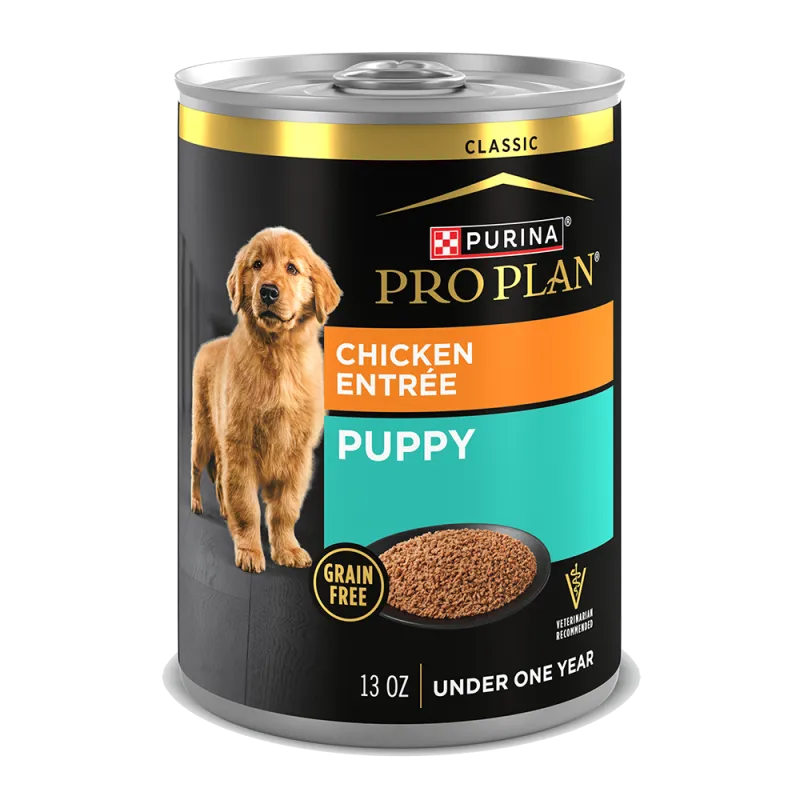 Pro Plan Puppy Grain Free Chicken Entrée Classic Wet Dog Food