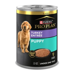 Pro Plan Puppy Grain Free Turkey Entrée Classic Wet Dog Food
