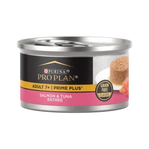 Pro Plan PRIME PLUS Senior Adult 7+ Salmon & Tuna Entrée Classic Wet Cat Food