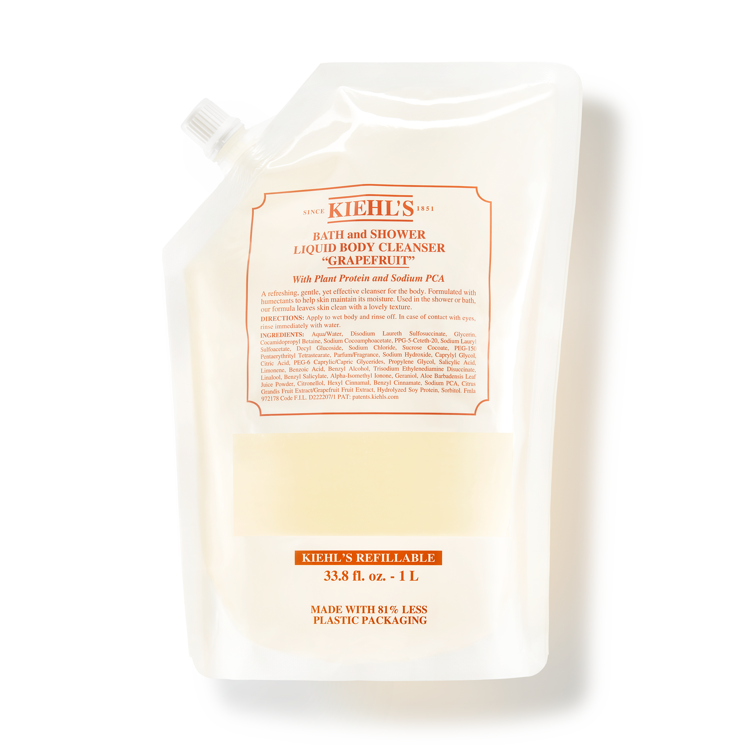 Bath and Shower Refillable Liquid Body Cleanser - Image 2