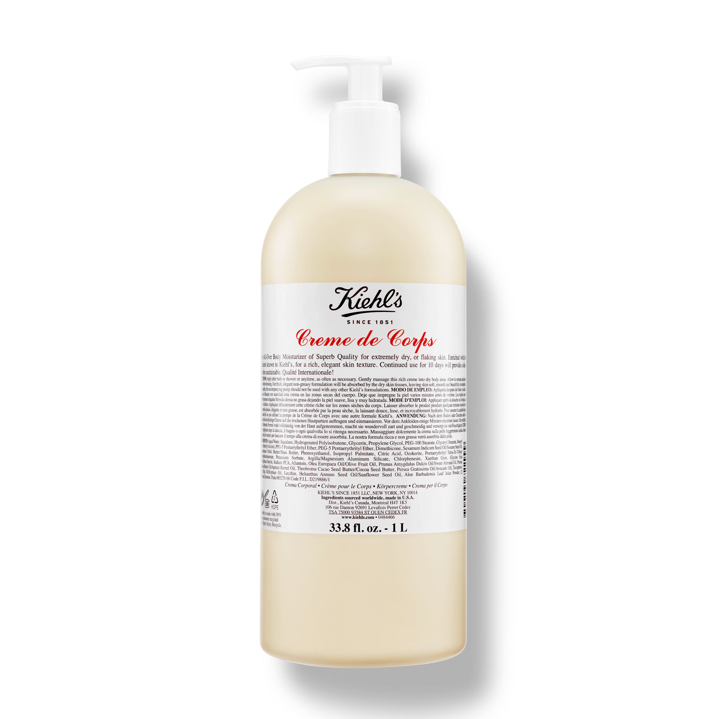 Creme de Corps Refillable Body Lotion with Cocoa Butter - Image 3