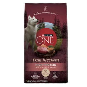 Purina ONE True Instinct High Protein with Real Beef & Salmon Dog Food