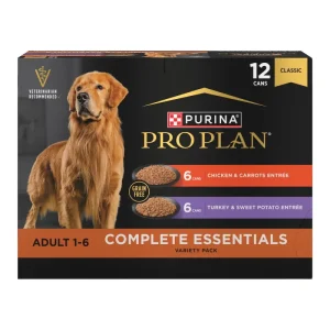 Pro Plan Complete Essentials Grain Free Wet Dog Food Variety Pack
