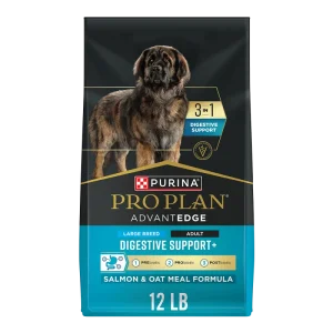 Pro Plan AdvantEDGE Large Breed Adult Digestive Support+ Salmon & Oat Meal Formula Dry Dog Food