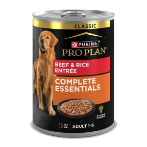 Pro Plan Complete Essentials Adult Beef & Rice Entrée Classic Wet Dog Food