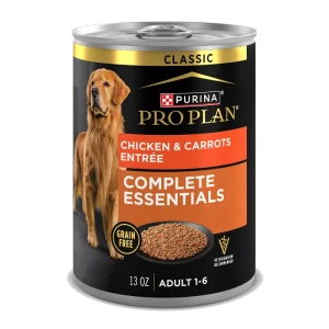 Pro Plan Complete Essentials Grain Free Adult Chicken & Carrots Entrée Classic Wet Dog Food