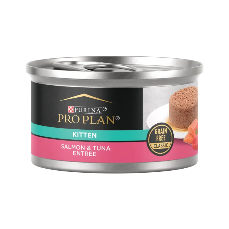 Pro Plan Development Salmon & Tuna Entrée Classic Grain Free Wet Cat Food