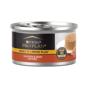 Pro Plan PRIME PLUS Senior Adult 7+ Chicken & Beef Entrée Classic Wet Cat Food