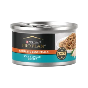 Pro Plan Complete Essentials Sole & Spinach Entrée In Sauce Wet Cat Food