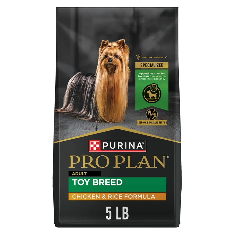Pro Plan Adult Toy Breed Chicken & Rice Formula Dry Dog Food