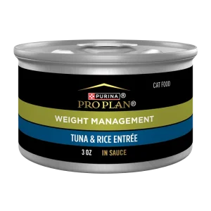 Purina Pro Plan Adult Weight Management Tuna & Rice Entrée in Sauce Wet Cat Food