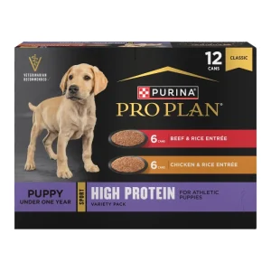 Pro Plan Sport High Protein Wet Puppy Food Variety Pack