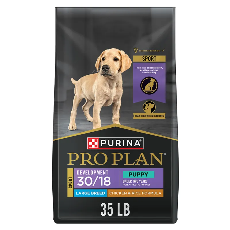 Pro Plan Sport Development 30/18 Large Breed Chicken & Rice Formula Dry Puppy Food