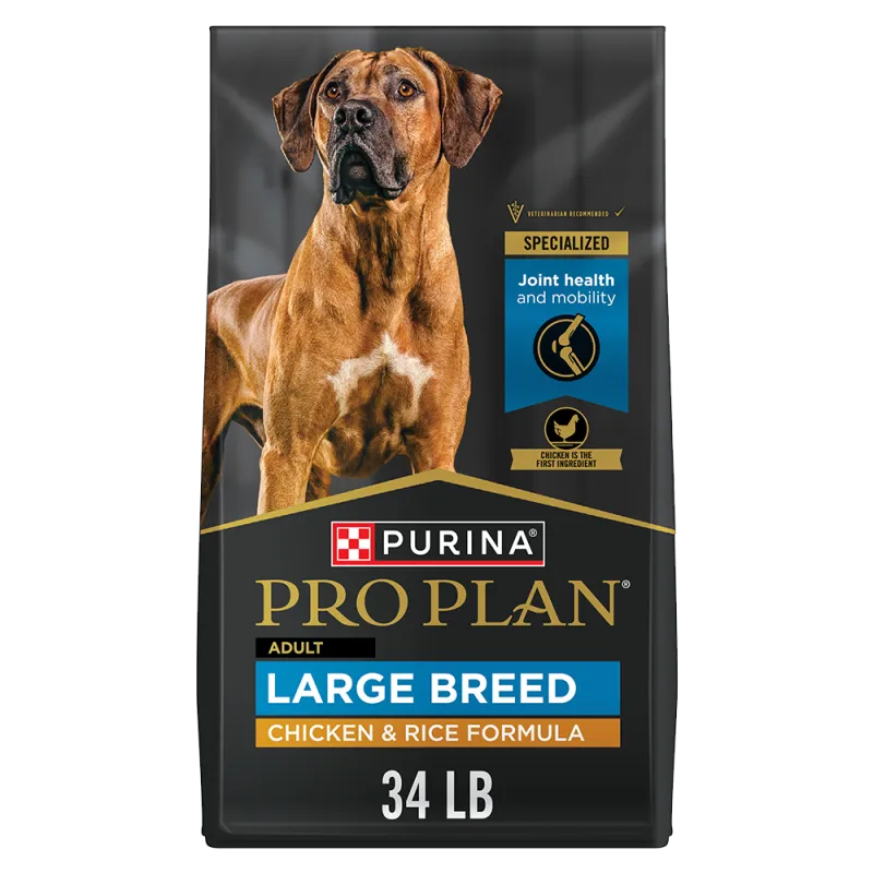 Pro Plan Adult Large Breed Chicken & Rice Formula Dry Dog Food