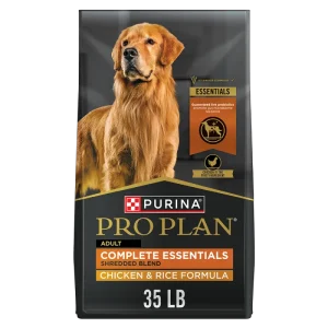 Pro Plan Adult Complete Essentials Shredded Blend Chicken & Rice with Probiotics Dry Dog Food