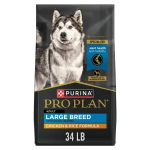 Pro Plan Adult Large Breed Shredded Blend Chicken & Rice Formula Dry Dog Food