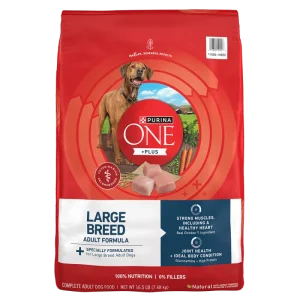 Purina ONE +Plus Large Breed Adult Formula Dry Dog Food